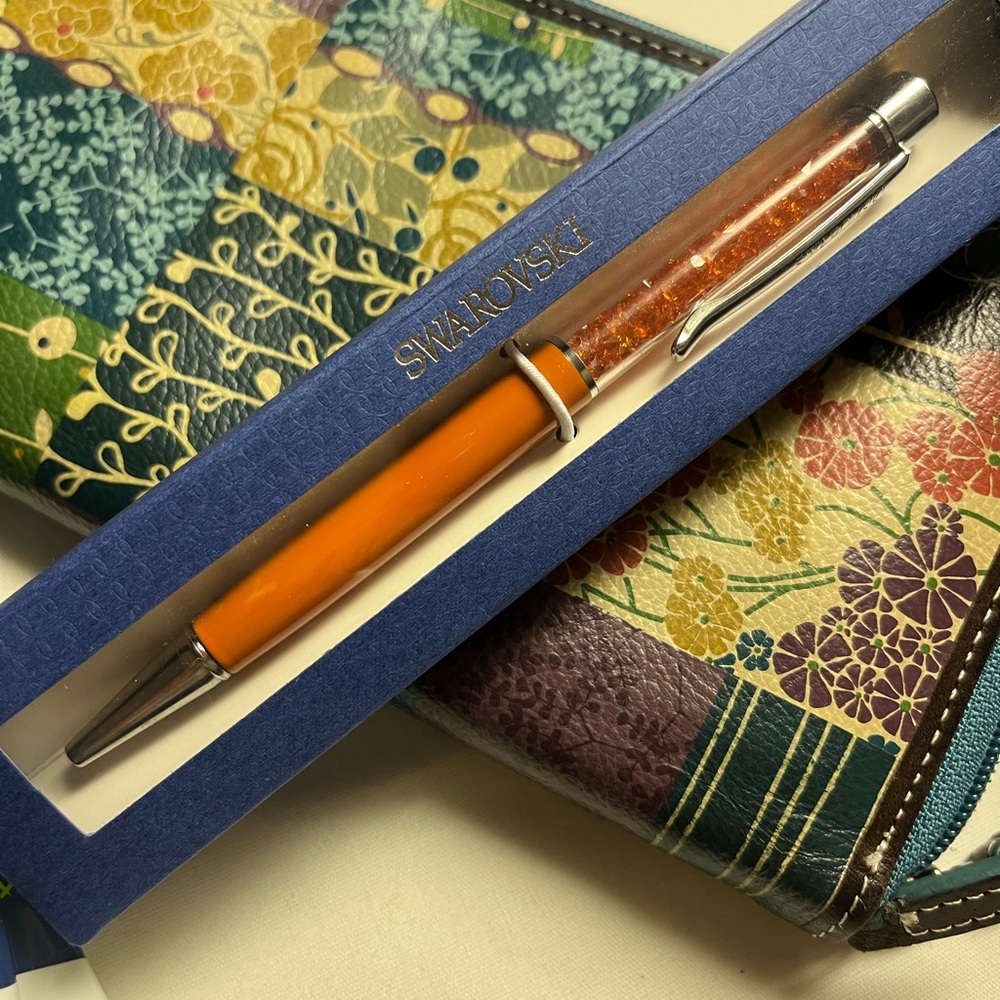 Fossil Leather Patchwork Multicolor Women's Large… - image 6